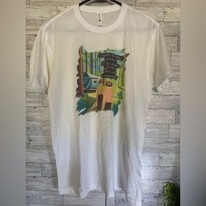 Shirt women size med-I want to hold your hand at 80 & say baby Let’s go camping